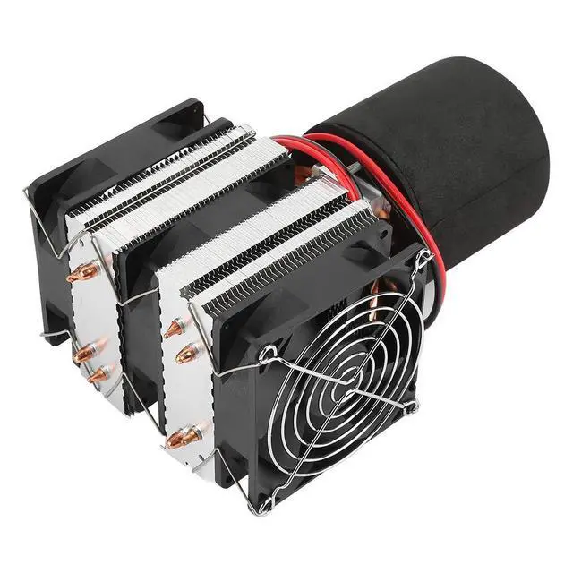 Alt view image 5 of 7 - Mini Air Conditioner DC 12V Semiconductor Refrigeration Cooling System DIY Cooler Kit for Refrigerated Drinks, Thermoelectric Peltier Cooling Heat Sink