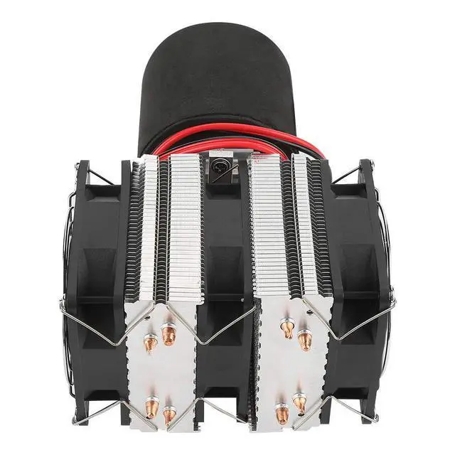 Alt view image 7 of 7 - Mini Air Conditioner DC 12V Semiconductor Refrigeration Cooling System DIY Cooler Kit for Refrigerated Drinks, Thermoelectric Peltier Cooling Heat Sink