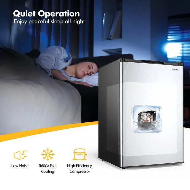 Alt view image 7 of 7 - Compact Upright Freezer, Mechanical Control Freezer w/7 Grade Adjustable Thermostat, EP23796 Upright Freezers