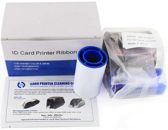 Main image of 534000-003 Color Ribbon Kit for Datacard SP35 SP55 SP75 Plus, YMCKT 500 Images