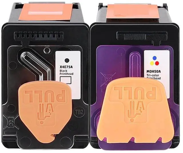 Main image of A Set (Black & Tri-Color) GT53 Print Head X4E75A M0H50AA for Printers 515 514 517 532 617 for Tank 508 510 511 518 519 531 538 610 618 Printer Head