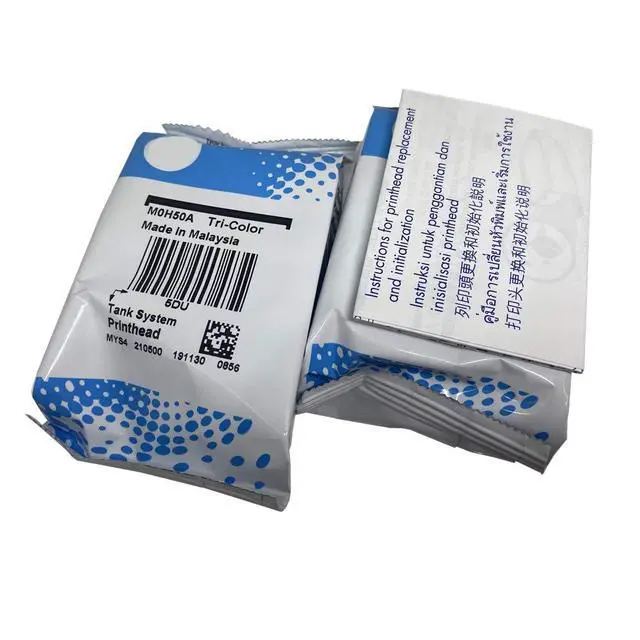 Alt view image 3 of 3 - A Set Black & Tri-Color X4E75A M0H50AA Print Head GT53 printhead for HP 517, 514, 532, 617, 515, 508, 510, 511, 518, 519, 531, 538, 610, 618 Printers