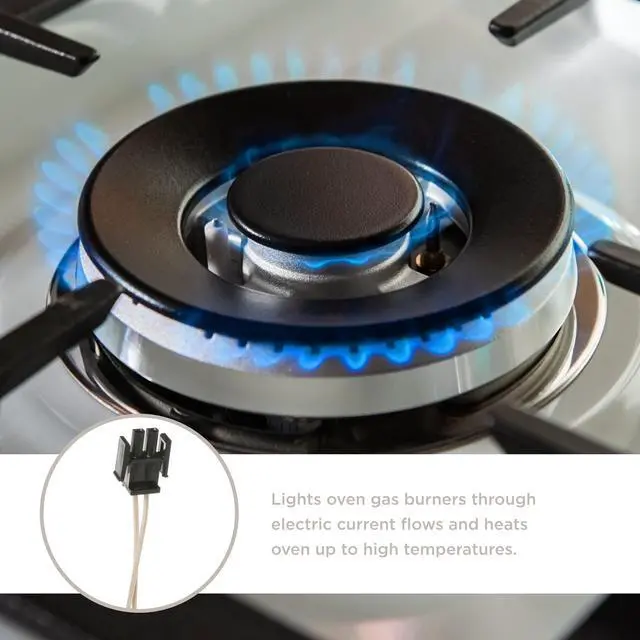 Alt view image 3 of 6 - WB13X25262 Ran Oven Burner Igniter (WB13K10041) Fits CGS990, JGB850/870, PGB950/995, PGS950, CGS995, JGB890 Models
