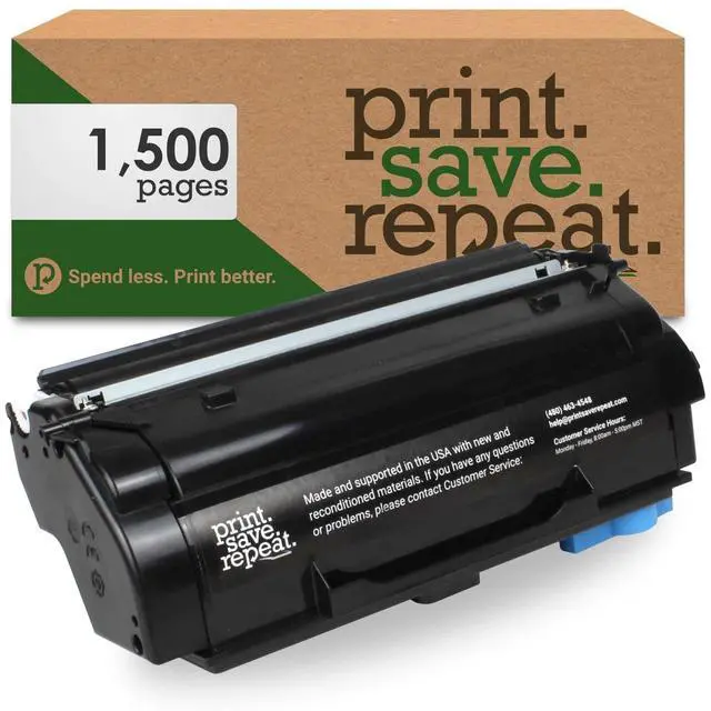 Main image of Lexmark B341000 Toner Cartridge for B3340, B3442, MB3442 | Remanufactured, 1,500 Pages