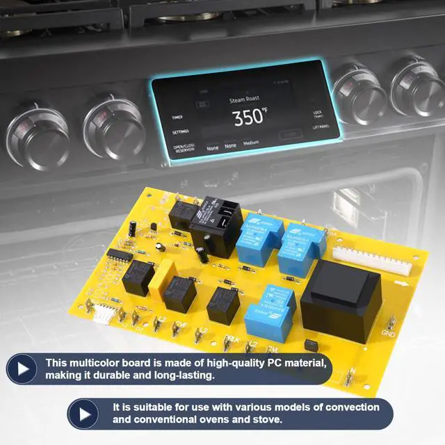 Alt view image 5 of 6 - 92028 Oven PCB Relay Board compatible with Dacor Ranges, Stoves, Ovens