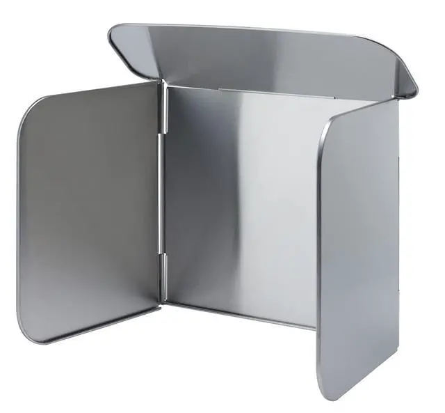 Main image of Oaks Raye Compact 4-Sided Range Guard, Silver
