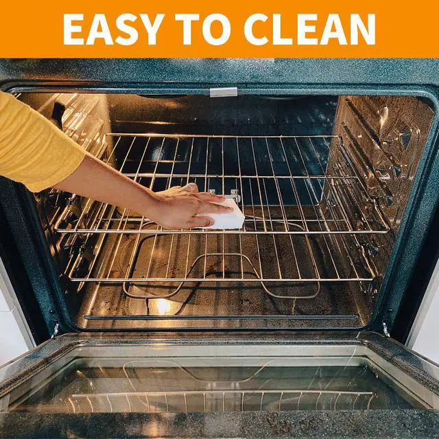 Alt view image 6 of 7 - DG75-01001C Oven Rack Replacement for Samsung Range Air Fryer Rack DG75-01001D Gas Electric Stove Oven Parts 304 Stainless Steel Samsung Oven Rack NX60A6511SS NE63A6511SS Oven Accessories 2Pcs