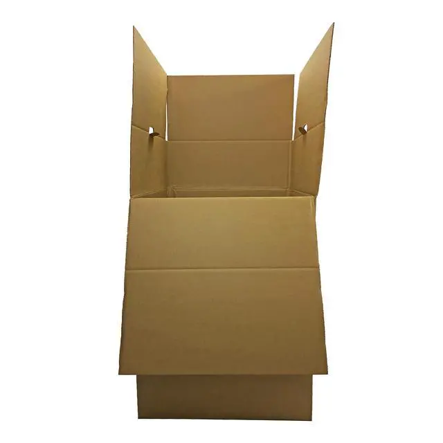 Alt view image 2 of 7 - Moving Boxes Bundles Wardrobe Moving Boxes 24x24x40 Inches - Pack of 3