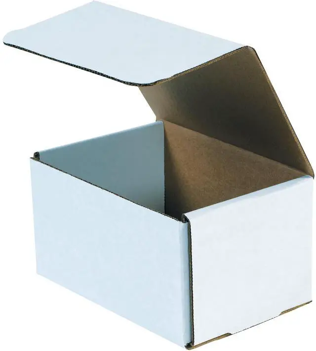 Main image of Mailer Boxes Small 7"L x 5"W x 5"H 50-Pack - Corrugated Cardboard Box for Shipping, Moving, Mailing, Packing, Packaging and Storage