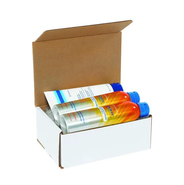 Alt view image 4 of 7 - Mailer Boxes Small 7"L x 5"W x 5"H 50-Pack - Corrugated Cardboard Box for Shipping, Moving, Mailing, Packing, Packaging and Storage