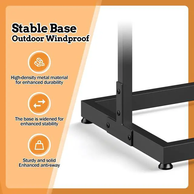 Alt view image 7 of 7 - Sign Holder Floor Stand, 18x24 Inch Heavy Duty Pedestal Poster Banner Stand for Display, Metal Floor Standing Display - Double Sided Poster Stand for Business, Office, Trade Show, Mall Advertising
