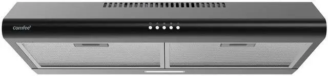 Main image of Range Hood 30 Inch Under Cabinet, Ducted/Ductless Convertible