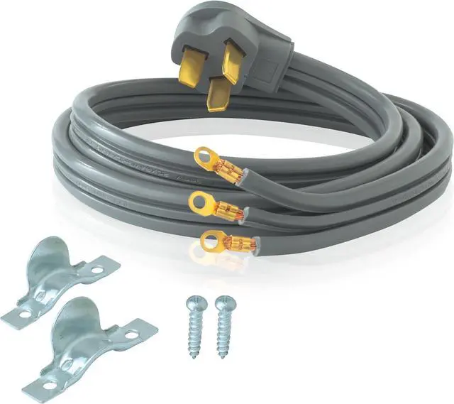 Main image of 5 Feet Electric Range Cord, 50 Amps 3-Prong Wire, 61242 (Pack of 12)