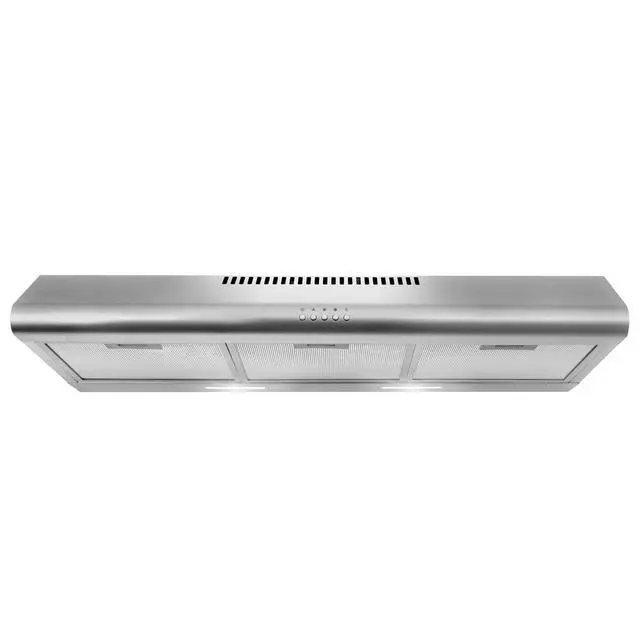 Main image of 36 in. Delta Coll Ducted Under Cabinet Range Hood, Mesh Filters, Stainless | COS-5MU36 Reusable Filters, LED Lighting, Push Button Controls, 3 Fan Speeds, Slim Profile, Top or Rear Venting