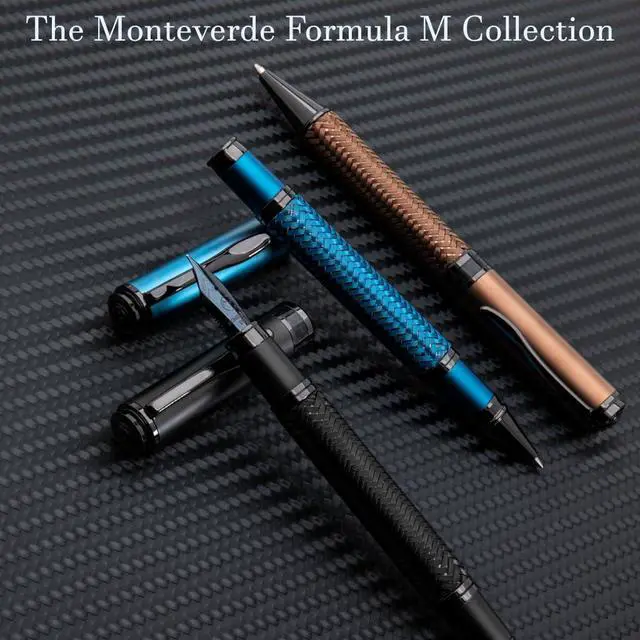 Alt view image 6 of 6 - USA Innova Formula M Black Rollerball Pen | Premium Writing Instrument with Schmidt 888 Refill