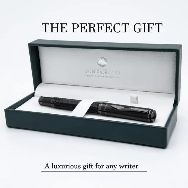Alt view image 5 of 6 - USA Innova Formula M Black Rollerball Pen | Premium Writing Instrument with Schmidt 888 Refill
