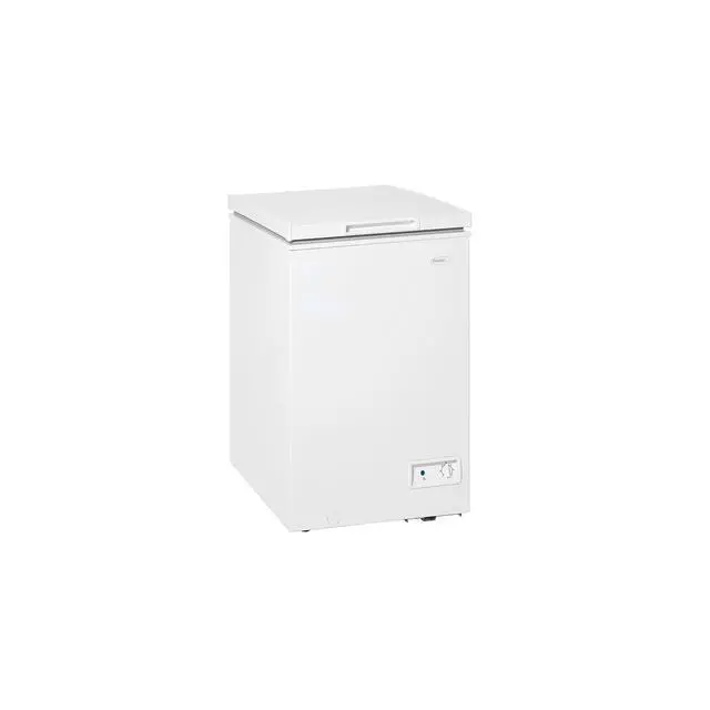 Alt view image 2 of 7 - DCF035A6WM 3.5 cu. ft. Square Model Chest Freezer DOE Front mounted mechanical thermostat: Easy to use, adjustable variable temperature range