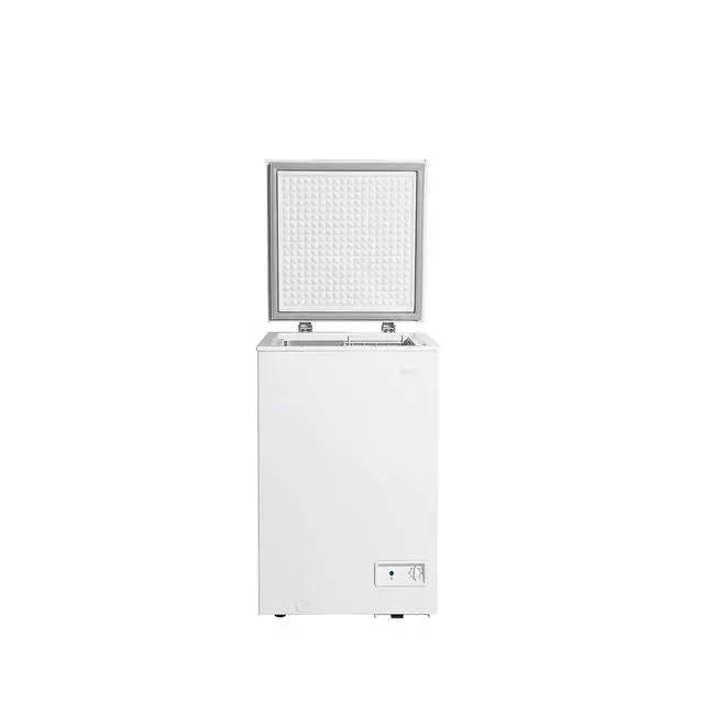 Alt view image 5 of 7 - DCF035A6WM 3.5 cu. ft. Square Model Chest Freezer DOE Front mounted mechanical thermostat: Easy to use, adjustable variable temperature range