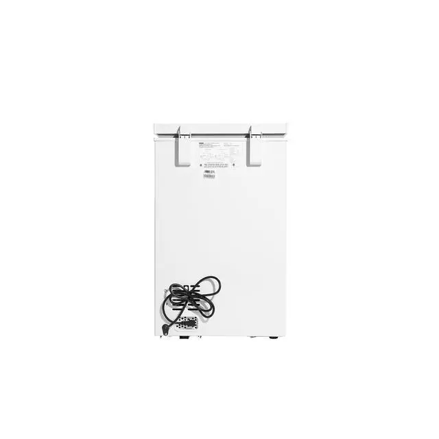 Alt view image 4 of 7 - DCF035A6WM 3.5 cu. ft. Square Model Chest Freezer DOE Front mounted mechanical thermostat: Easy to use, adjustable variable temperature range