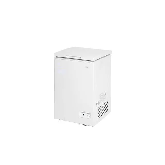 Alt view image 3 of 7 - DCF035A6WM 3.5 cu. ft. Square Model Chest Freezer DOE Front mounted mechanical thermostat: Easy to use, adjustable variable temperature range