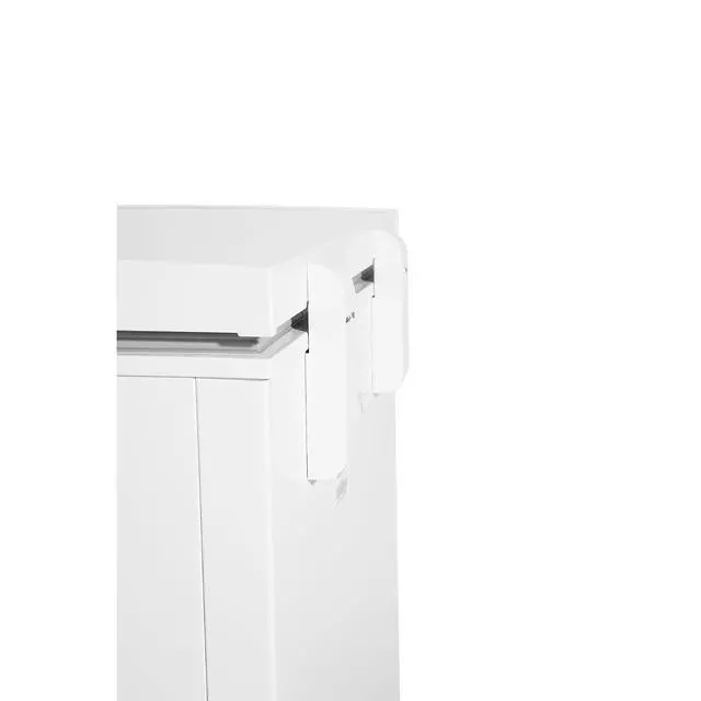 Alt view image 6 of 7 - DCF035A6WM 3.5 cu. ft. Square Model Chest Freezer DOE Front mounted mechanical thermostat: Easy to use, adjustable variable temperature range