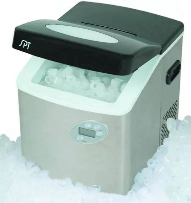 Alt view image 2 of 3 - IM-101S Portable ICE Maker with Stainless Steel HOUSING