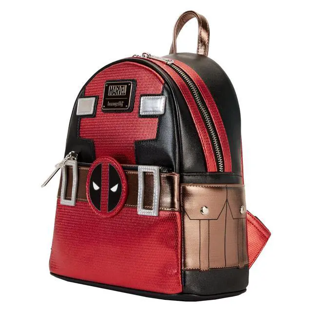 Alt view image 2 of 5 - MARVEL DEADPOOL METALLIC COLLECTION COSPLAY MINI BACKPACK
