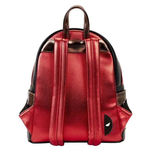 Alt view image 4 of 5 - MARVEL DEADPOOL METALLIC COLLECTION COSPLAY MINI BACKPACK