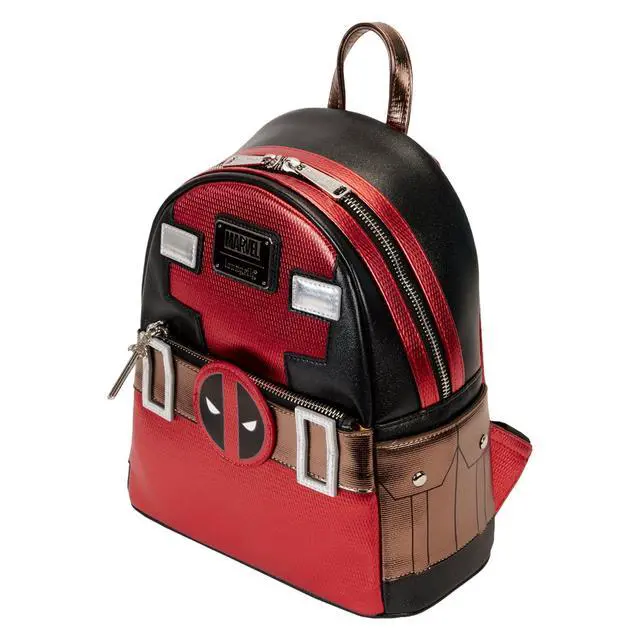 Alt view image 3 of 5 - MARVEL DEADPOOL METALLIC COLLECTION COSPLAY MINI BACKPACK