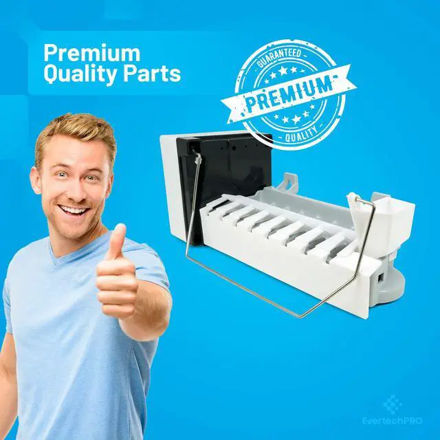 Alt view image 2 of 5 - D7824706Q Icemaker for Whirlpool/Kenmore/Maytag Refrigerators