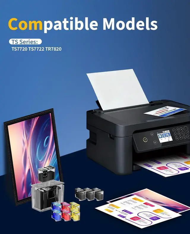 Alt view image 2 of 7 - 285XL 286XL Ink Refill Kit for Canon 285 and 286 Ink Cartridges Combo Pack Compatible for Canon PIXMA TS7720 TS7722 TR7820 (6BK/2C/2M/2Y, Ink Cartridges Not Included)