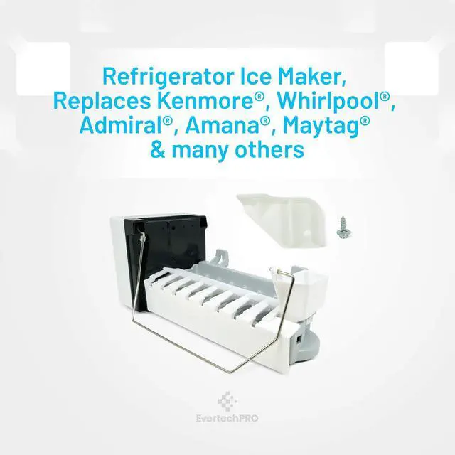 Alt view image 3 of 5 - D7824706Q Icemaker for Whirlpool/Kenmore/Maytag Refrigerators