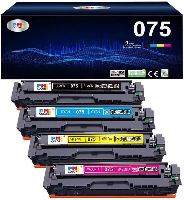Main image of 075 Toner Cartridges Replacement for Canon 075 MF665Cdw LBP646Cdw MF663Cdw | for Canon Color imageCLASS MF665Cdw MF662Cdw MF663Cdw LBP640 MF660 LBP646Cdw LBP647Cdw Printer (Black,Cyan,Magenta,Yellow)
