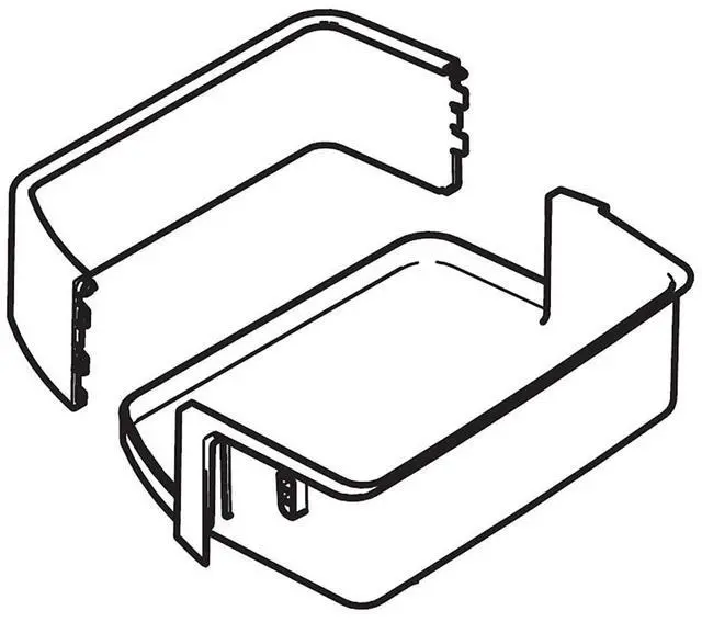 Main image of DA97-17255A Refrigerator Door Bin, Right Genuine Original Equipment Manufacturer (OEM) Part