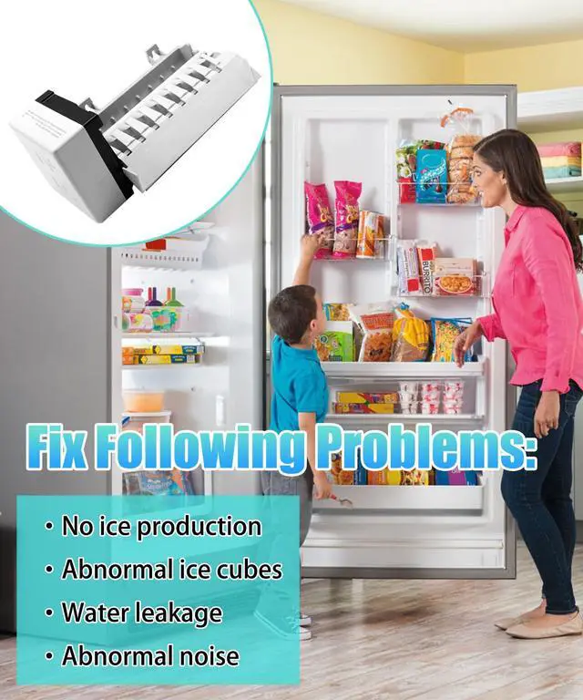 Alt view image 6 of 6 - 2198597 Ice Maker Replacement Kit | Compatible with WhirlPool, Maytag, KitchenAid,Kenmore,Replaces W10122502, 626663, 1016069, 2198678, AH869316, Etc