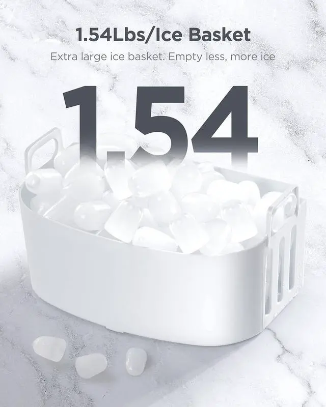 Alt view image 4 of 6 - Ice Maker Machine Countertop