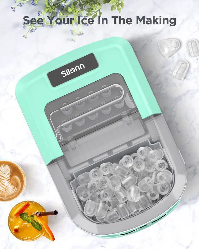 Alt view image 3 of 6 - Ice Maker Machine Countertop
