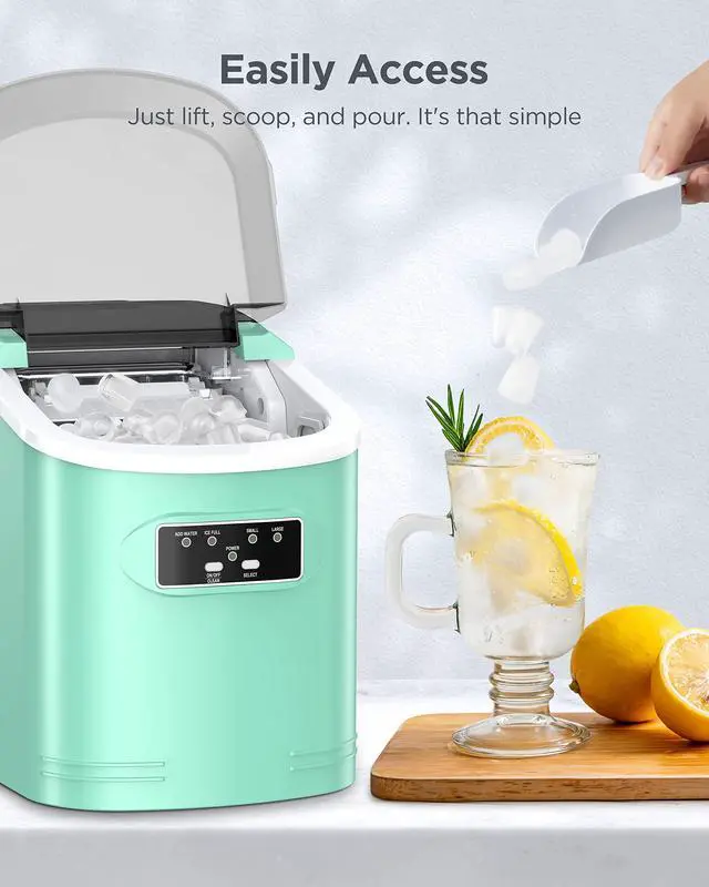 Alt view image 5 of 6 - Ice Maker Machine Countertop