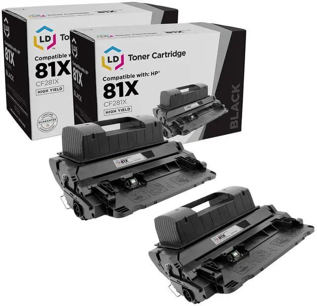 Main image of Products Compatible Toner Replacement for HP 81X CF281X (Black, 2-Pk)