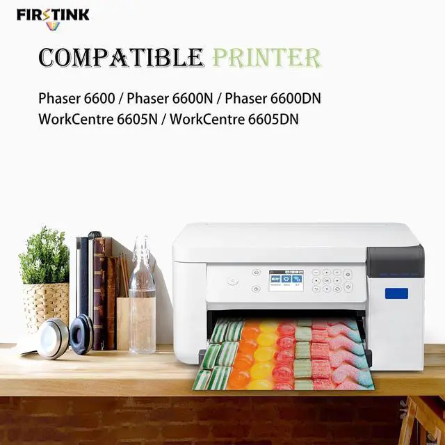 Alt view image 2 of 6 - Replacement for Xerox Phaser 6600 WorkCentre 6605 Toner Cartridge | 106R02228 106R02227 106R02226 106R02225 Replacement for Xerox Phaser 6600 6600N 6600DN WorkCentre 6605N 6605DN