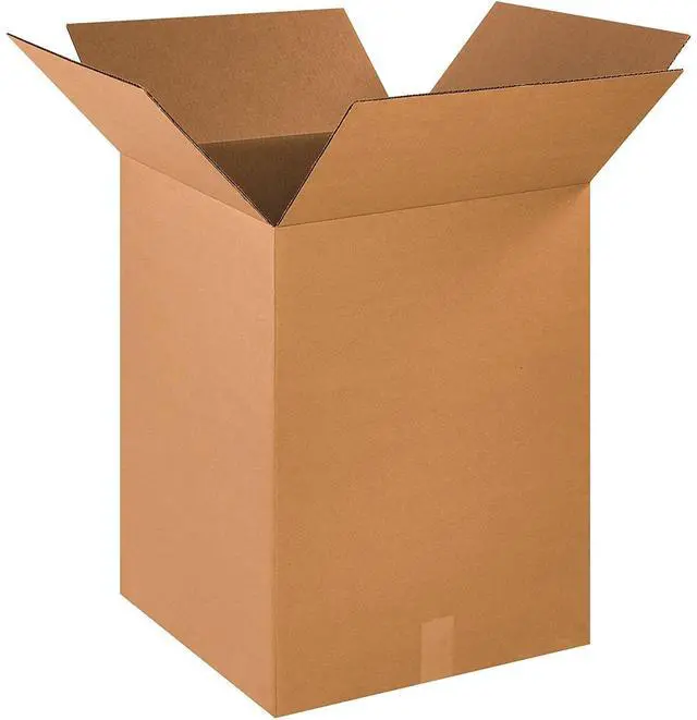 Main image of 18 x 18 x 24 Corrugated Cardboard Boxes, Medium 18"L x 18"W x 24"H, Pack of 15 | Shipping, Packaging, Moving, Storage Box for Home or Business, Strong Wholesale Bulk Boxes