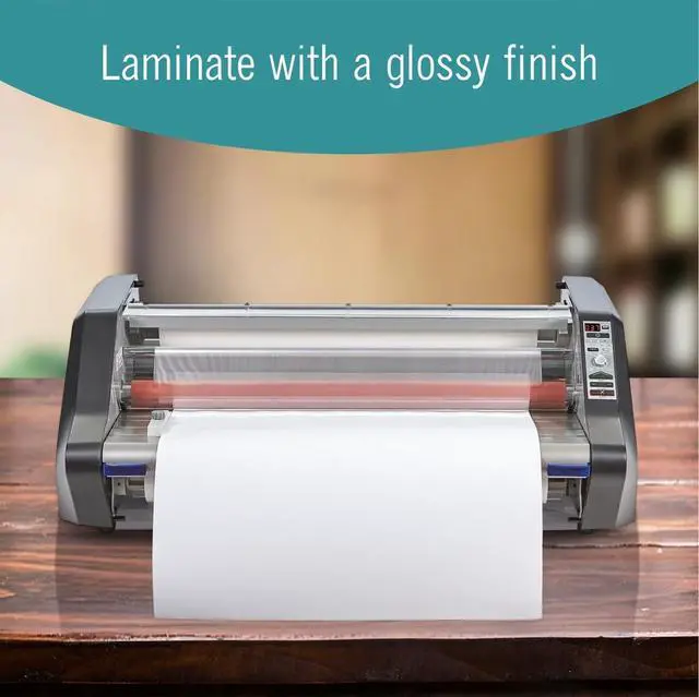 Alt view image 4 of 5 - Thermal Laminating Film Roll 2 PK, 27x500-1.5 Mil 1 Core | Glossy Lamination for Schools, Offices and Print Shops, Easy-Load Design, Professional Grade