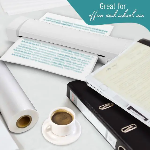 Alt view image 5 of 5 - Thermal Laminating Film Roll 2 PK, 27x500-1.5 Mil 1 Core | Glossy Lamination for Schools, Offices and Print Shops, Easy-Load Design, Professional Grade