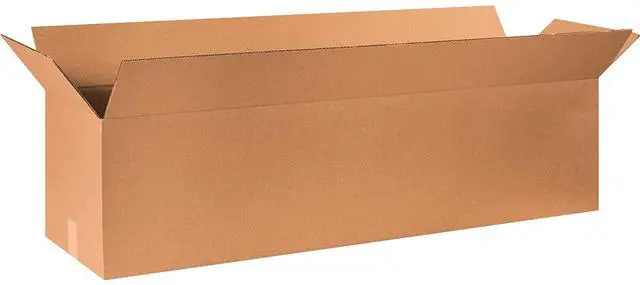 Main image of 481212 Long Corrugated Cardboard Box 48" L x 12" W x 12" H, Kraft, For Shipping, Packing and Moving (Pack of 10)