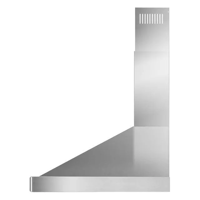 Alt view image 3 of 7 - 30 in. Vista Coll 380 CFM Ducted Wall Mount Range Hood LED, Stainless Steel | COS-63175S Soft TouchControls, 3 Fan Speeds, Permanent Dishwasher-Safe Baffle Filters, Backdraft Damper