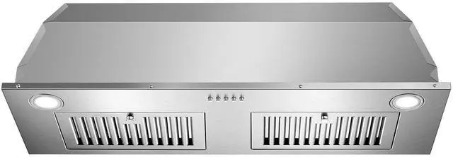 Main image of Range Hood Insert 36 inch, Stainless Steel Range Hood 700 CFM, Ductless/Ducted Convertible Kitchen Vent Hood w/Push Button Control, 3-Speed Fan