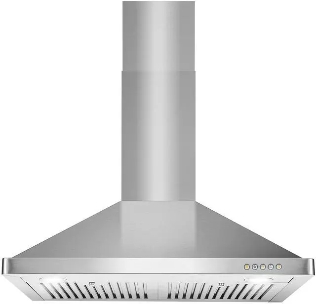 Main image of 30 in. Vista Coll 380 CFM Ducted Wall Mount Range Hood LED, Stainless Steel