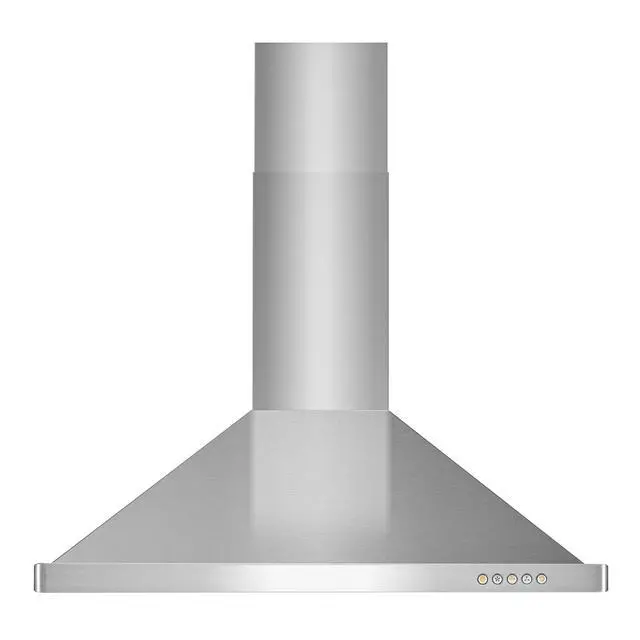 Alt view image 2 of 7 - 30 in. Vista Coll 380 CFM Ducted Wall Mount Range Hood LED, Stainless Steel