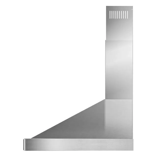 Alt view image 3 of 7 - 30 in. Vista Coll 380 CFM Ducted Wall Mount Range Hood LED, Stainless Steel