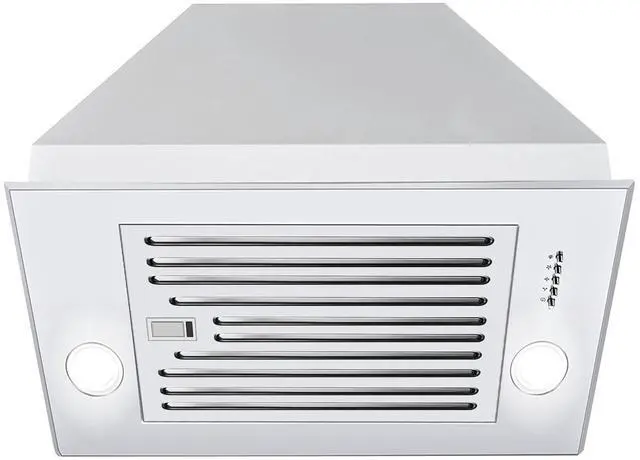 Main image of Range Hood Insert 24 inch, Built in Kitchen Hood 600CFM, Ducted/Ductless Convertible Stove Hood with Stainless Steel Baffle Filter, Vent Hood Insert w/ 3 Speed Fan, 2PCS Replaceable LED Lights